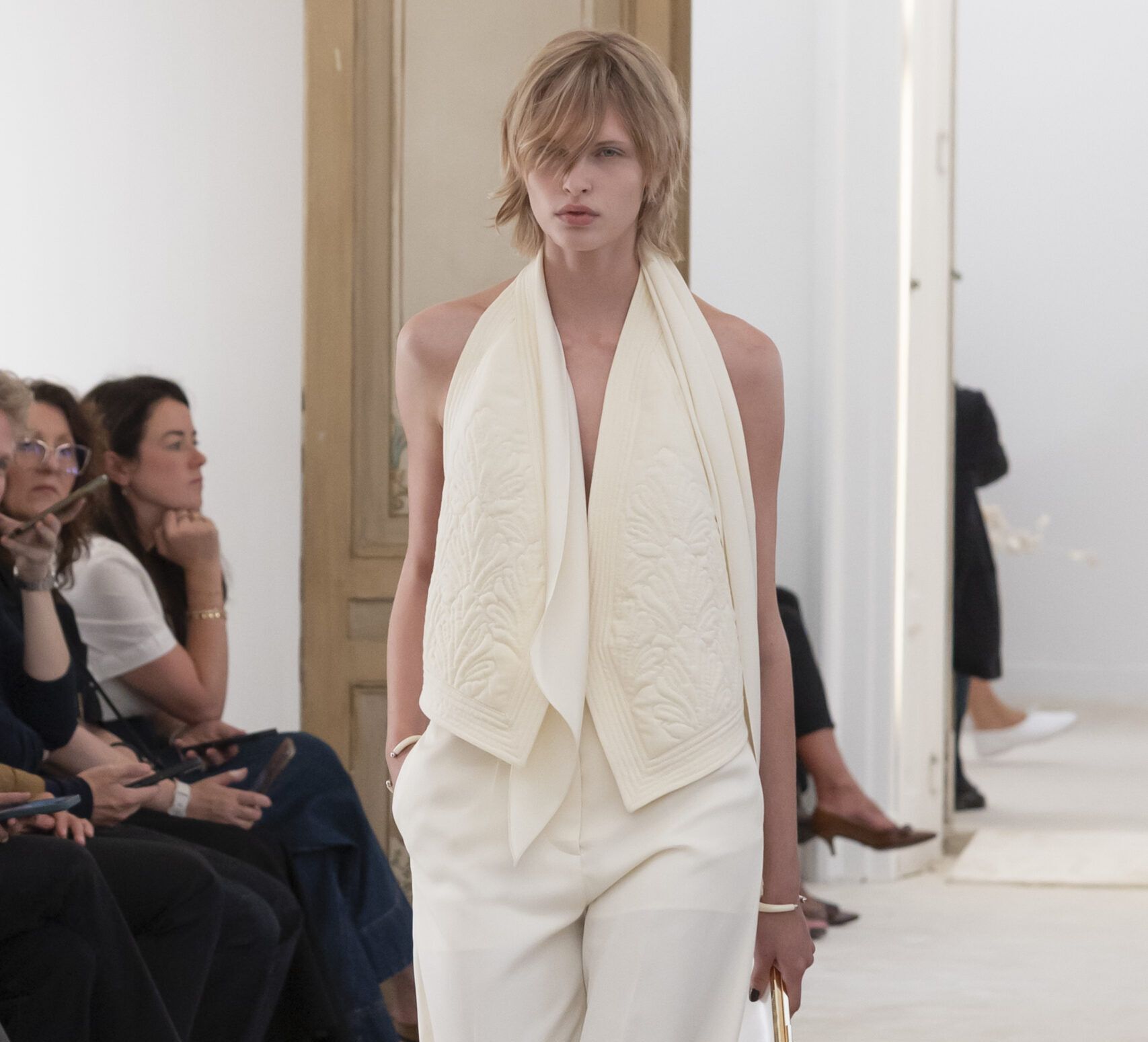 Alberta Ferretti’s Hyper-Comfy Hostess Dressing