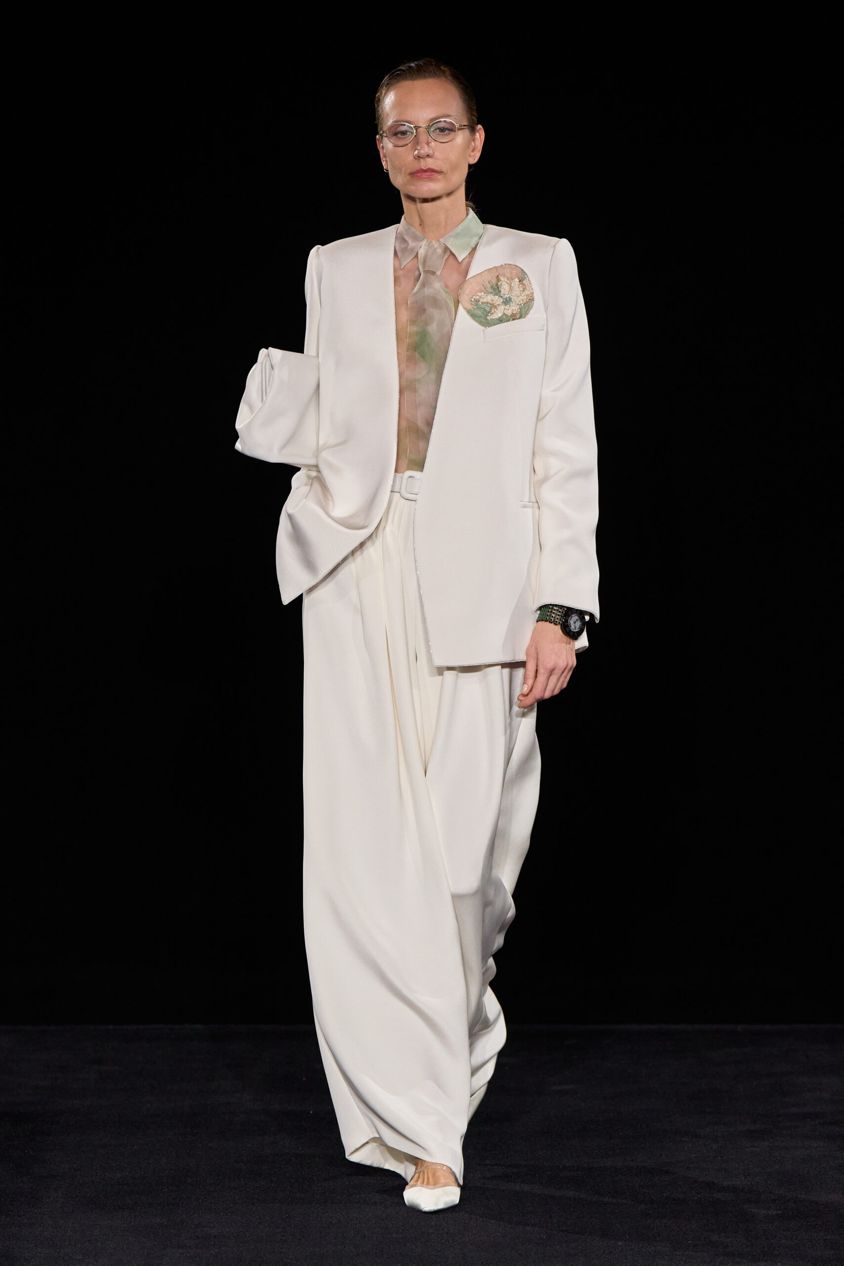 Silvana Armani makes her haute couture debut at Armani Privé