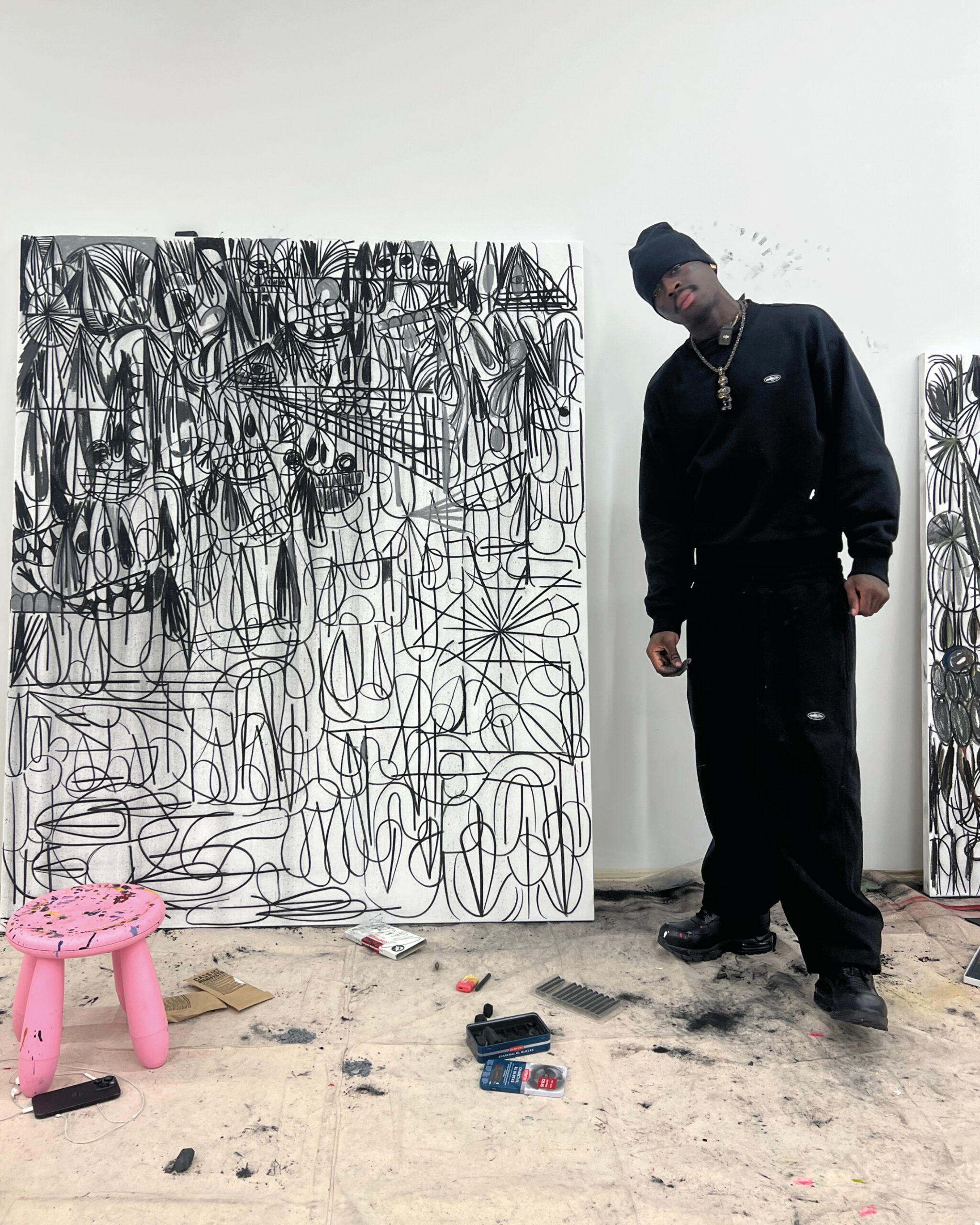 He’s had Central Cee, Dave, and A$AP Rocky in his studio. Now, Nigerian artist Slawn is inviting you.