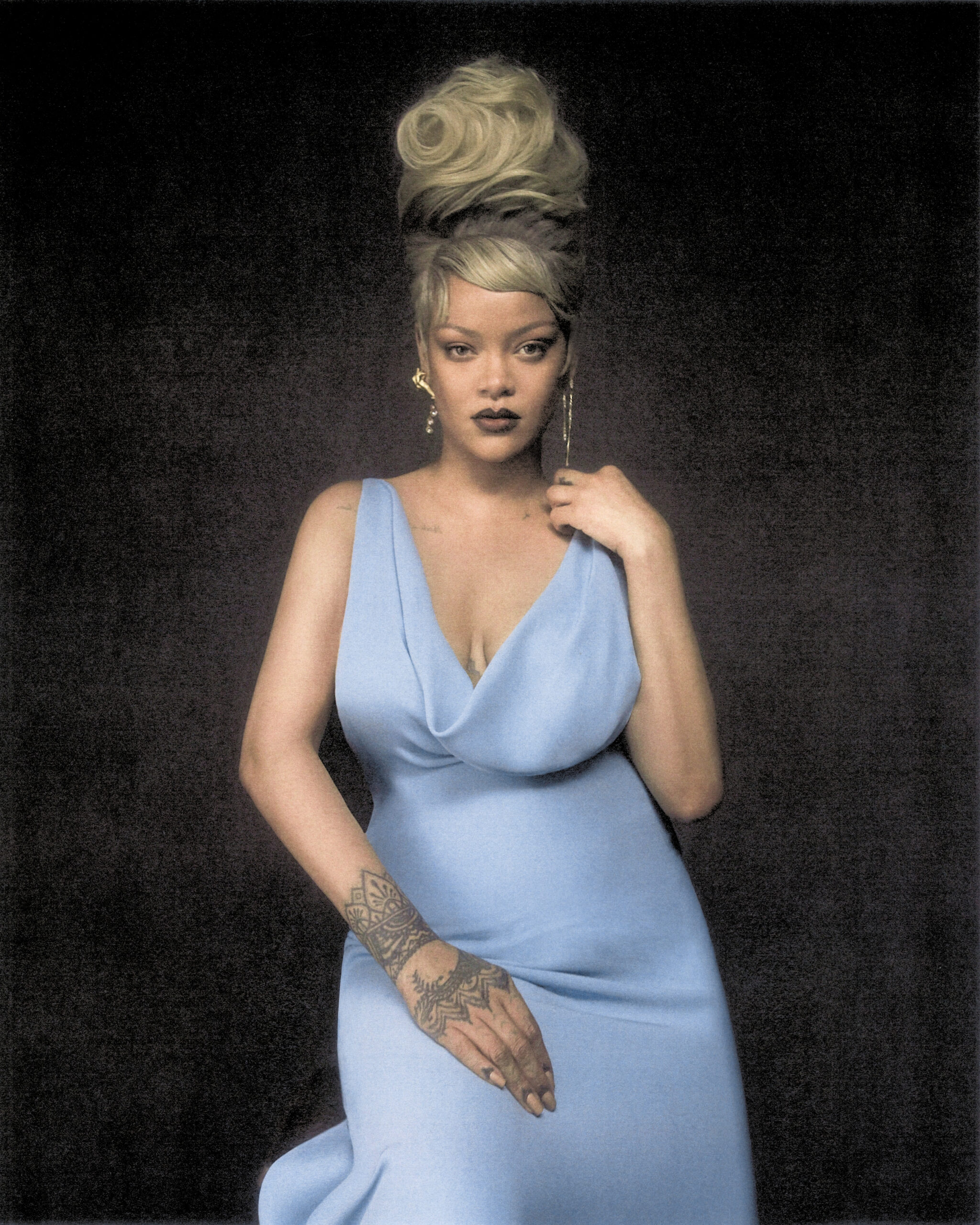 Flesh tones and a matte coat: Nail artist Jenny Longworth talks through the “strange” nail look featured on Rihanna’s 72 cover