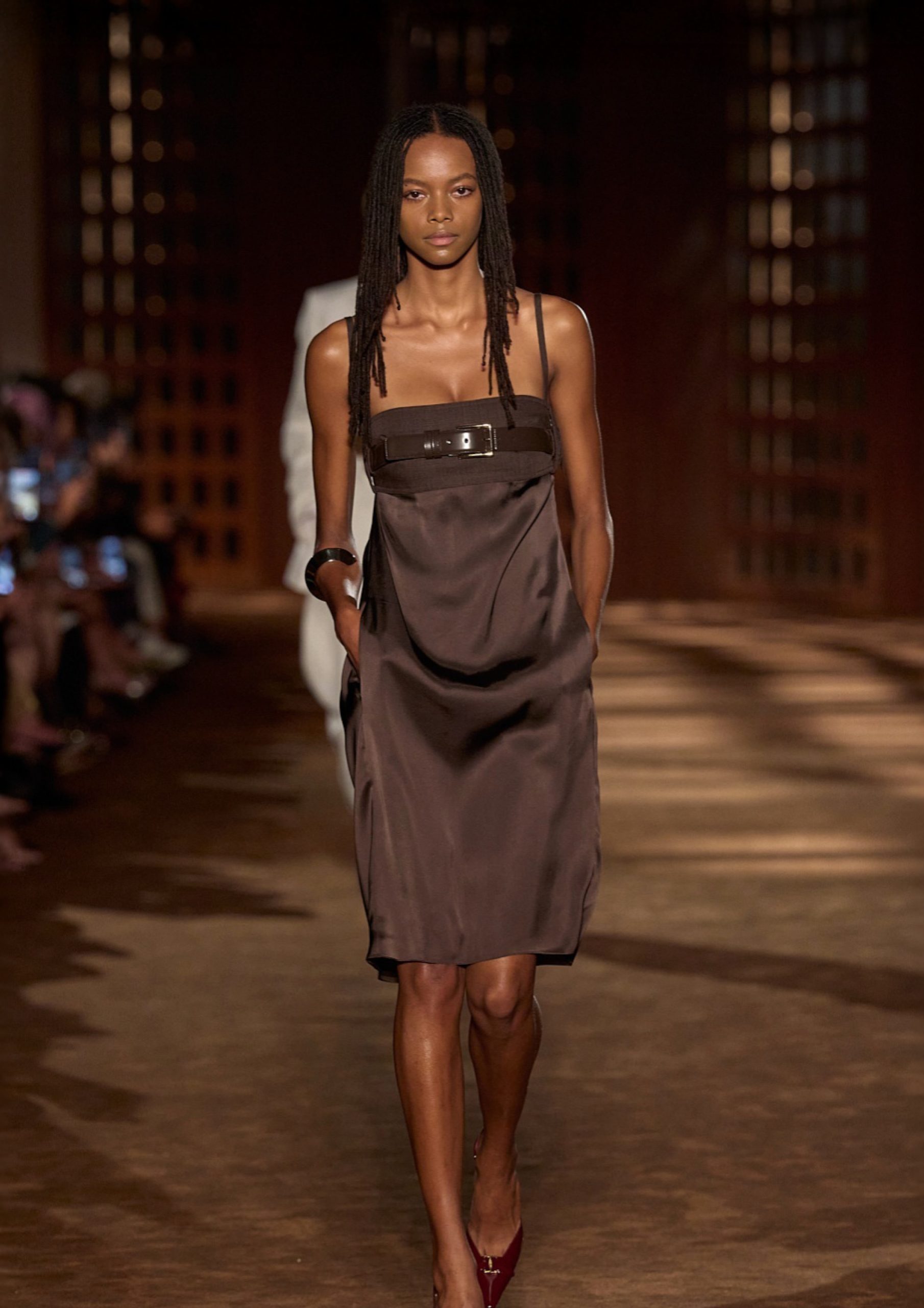 Politely perverse: Maximilian Davis sharpens Ferragamo’s edges