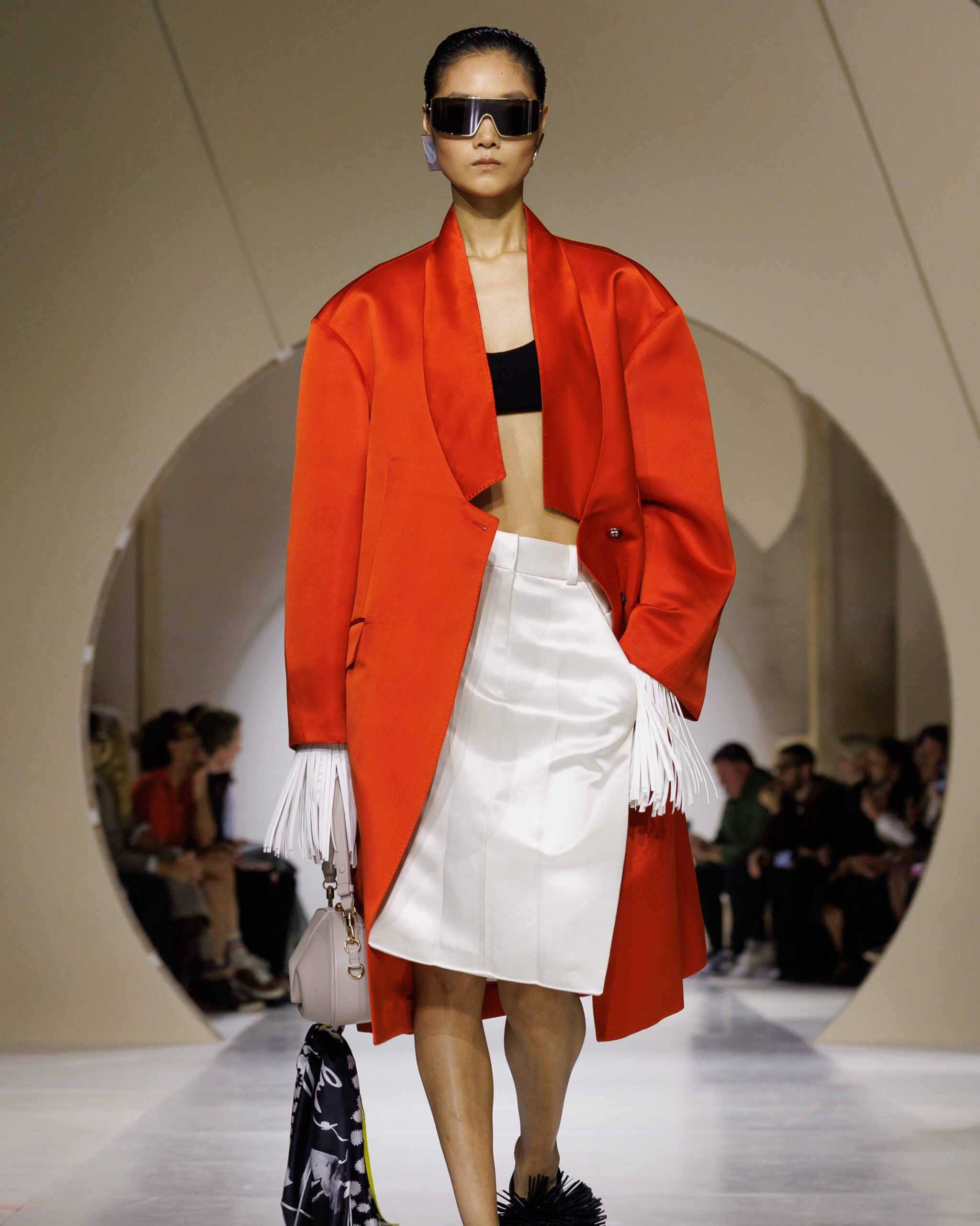 The shape of feeling: At Givenchy, Sarah Burton cuts through the noise